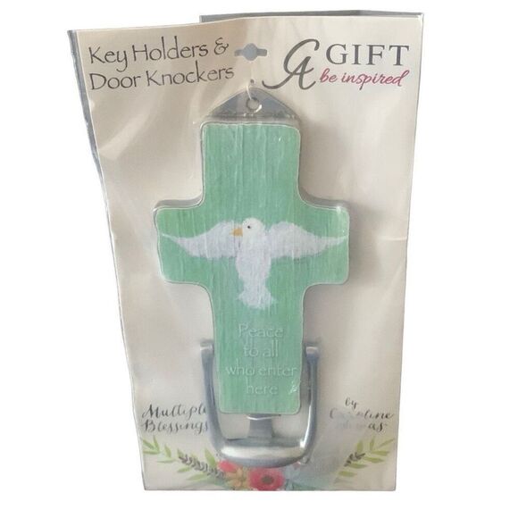 New Cathedral Arts Dove Door Knocker By Caroline Simas - Picture 3 of 7